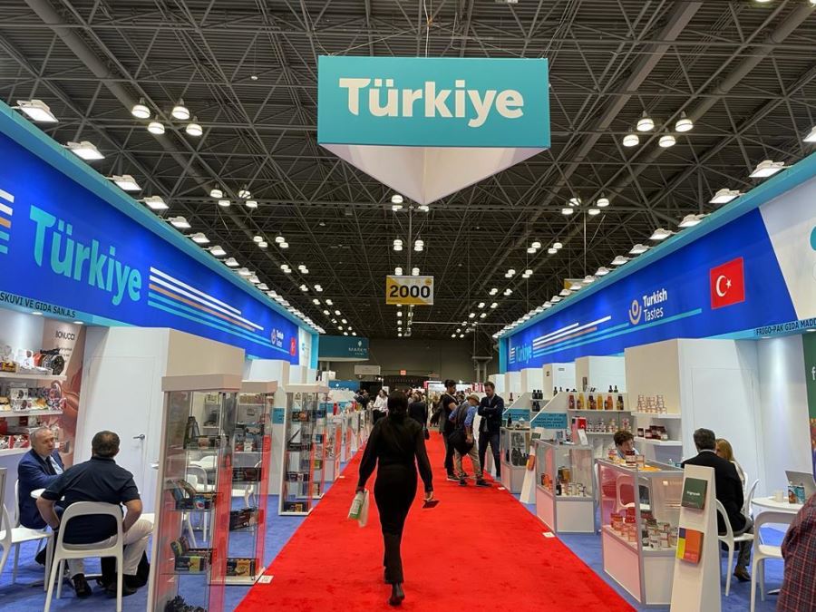 Türk gıda ihracatçıları, New York Summer Fancy Food Fuarı’na 30 firmayla yer aldı