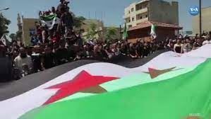 Suriye’nin Kuzeyinde Türkiye Karşıtı Gösteriler